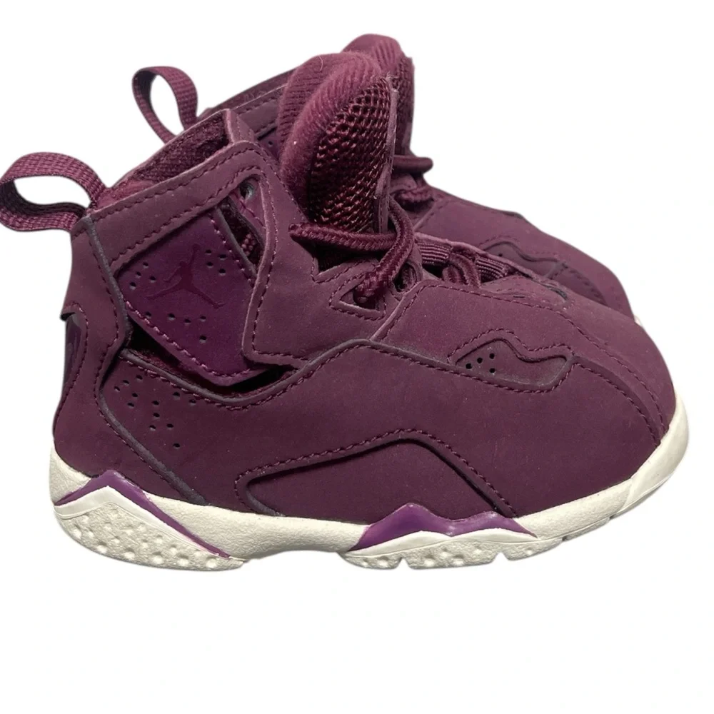 Jordan True Flight Sneakers Size 5C Bordeaux
